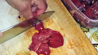how to clean chicken liver before cooking
