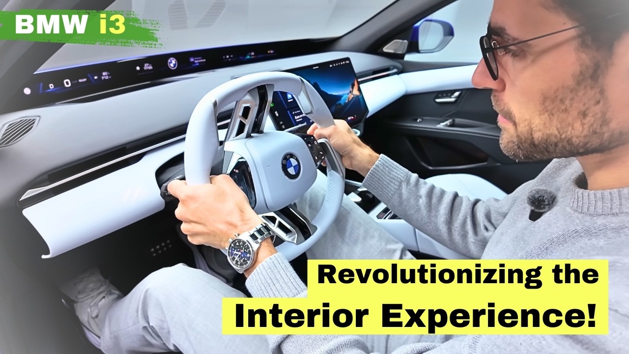 Interior of the all-new BMW i3