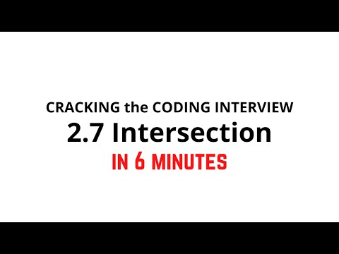 2 7 Intersection Cracking The Coding Interview Solution