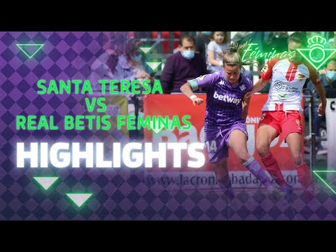 Three vital points against Santa Teresa! 🆙👏🏻 | HIGHLIGHTS | Real Betis WOMEN