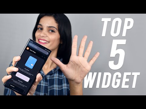 Top 5 One UI 4.1 Widgets🔥🔥🔥 | Samsung