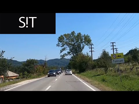 Tomsani Judetul Valcea In Trafic DN67