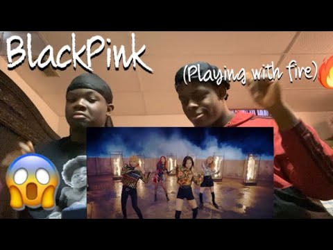 African React To-BLACKPINK - '불장난 (PLAYING WITH FIRE)' M/V