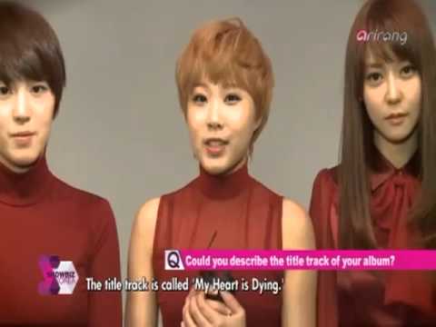 121127 Arirang Simply K-Pop Interview -   더씨야 The Seeya cut
