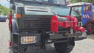 Mercedes-Benz Unimog U1000 424, Allrad 4x4, HIAB Kran, Seilwinde dump truck for sale - Image 4 | Autoline GH Mercedes-Benz Unimog U1000 424, Allrad 4x4, HIAB Kran, Seilwinde dump truck | Image 4 - Autoline