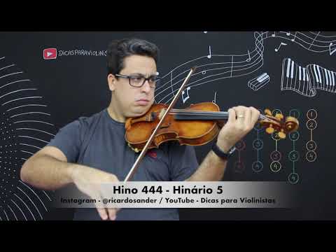 Hino 444 Violino Hinário 5 CCB