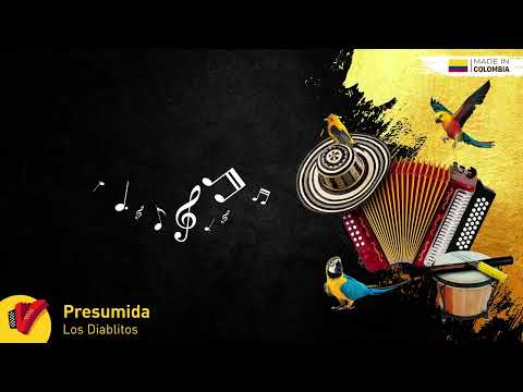 Presumida, Los Diablitos, Video Letra - Sentir Vallenato