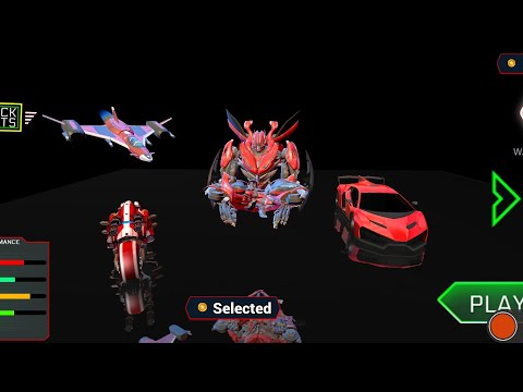 Grand Robot Bike Transform City Attack/Android Gameplay#2