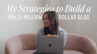 My Journey & Strategies to Build a MULTI-MILLION Dollar Blog | Perfecting Blogging Courses