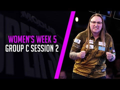 WHO WILL WIN GROUP C!?!🏆🎯 | Live Darts |  Women's Week 5 | Group C Session 2