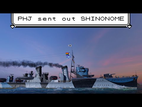 World of Warships // Shinonome / "Old school cool"