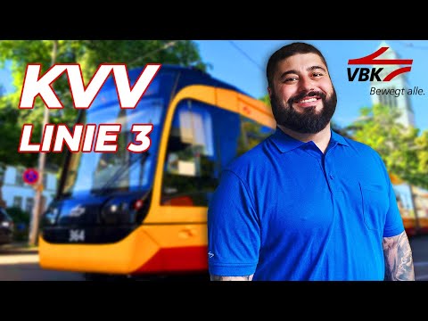 Karlsruhe/ KVV / VBK Linie 3 / Rintheim - Daxlanden 
