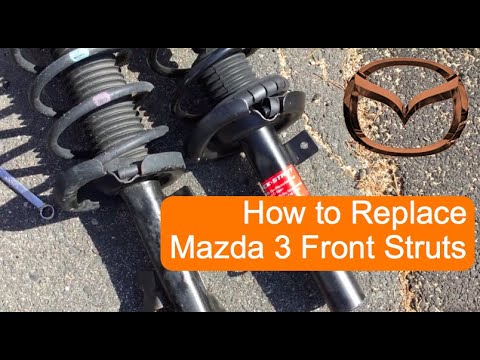 [HD 1080p] How To Replace Mazda 3 Front Struts 04-13
