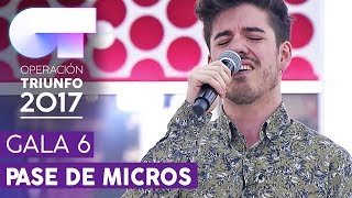 LA LLAMADA - Roi | Primer pase de micros para la Gala 6 | OT 2017