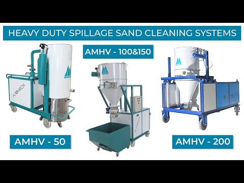 Foundry Sand Spillage Cleaning Machine