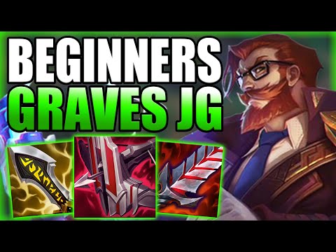HOW TO PLAY GRAVES JUNGLE FOR BEGINNERS IN-DEPTH GUIDE S13! - Best Build/Runes S+ League of Legends