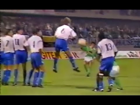 Mulhouse 1-2 ASSE - 8e journée de D1 1989-1990