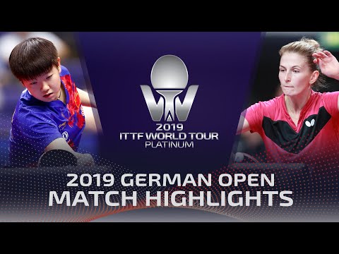Sun Yingsha vs Olga Vorobeva | 2019 ITTF German Open Highlights (R16)