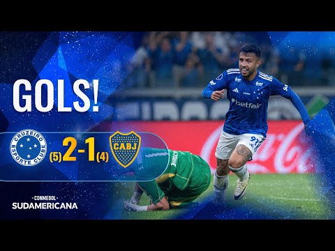 GOLS | CRUZEIRO X BOCA JUNIORS | OITAVAS DE FINAL | CONMEBOL SUDAMERICANA 2024