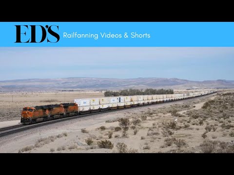 ED'S RAILFANNING VIDEOS 2023 # 001 BNSF 7491 MP 10.6 CAJON SUB