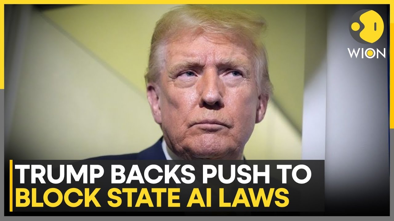 Trump Pauses Plan to Crush State AI Laws: What That Means for Big Tech | WION