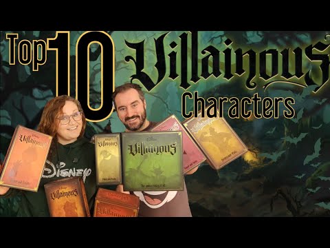 Top 10 Disney Villainous Characters. We pick our favourite villains from all the board games