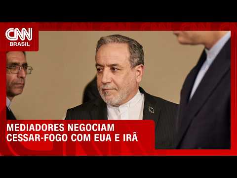 Mediadores vão negociar cessar-fogo com Irã e EUA em reuniões separadas | CNN 360º