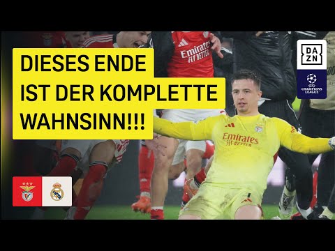 Trubin wird Benficas Held | Benfica - Real Madrid | UEFA Champions League | DAZN Highlights