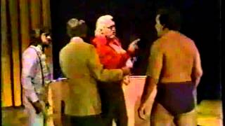 1980 Billy Robinson Slammed On The Concrete By Guy Mitchell NOV MEMPHIS WRESTLING