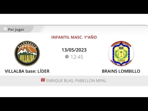 Infantil masc 10 VILLALBA BASE: LIDER - BRAINS