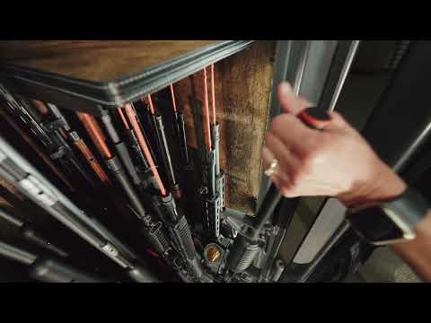 Gun Storage Solutions Rifle Rod System #storage #safe #organization