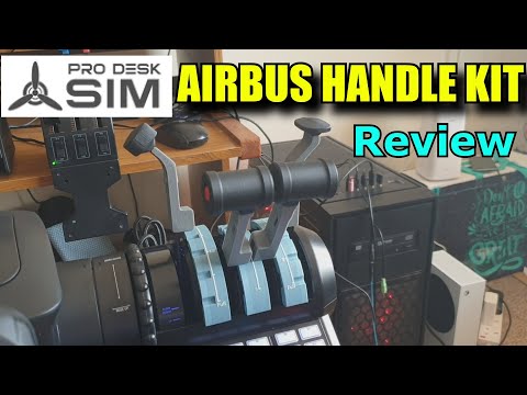 FS2020: Pro Desk Sim's Airbus Handles Kit For The Velocity One Flight Yoke - Review