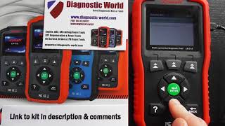 Jaguar XJ SRS Airbag Light Reset With This Tool