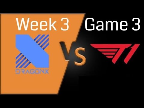 2020 LCK Week 3 - DRX vs T1 Game 3