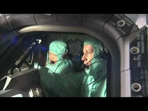 STS-133 Last Discovery Crew Inspects Flight Hardware