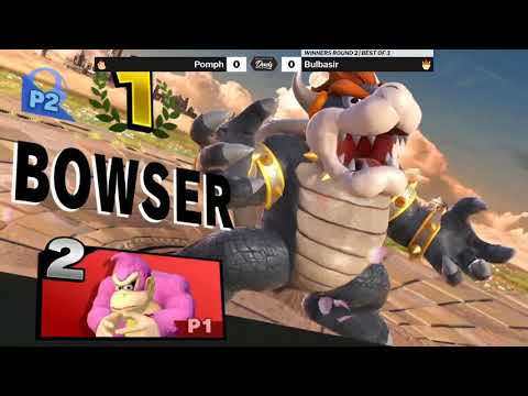 DDD 56 SSBU WInners Round 2 - Bulbasir (Bowser) vs Pomph (Donkey Kong/Palutena)