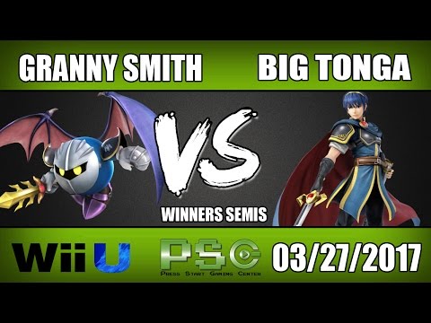 Granny Smith (Meta Knight) vs Big Tonga (Marth) Winners Semis Wii U - S4M