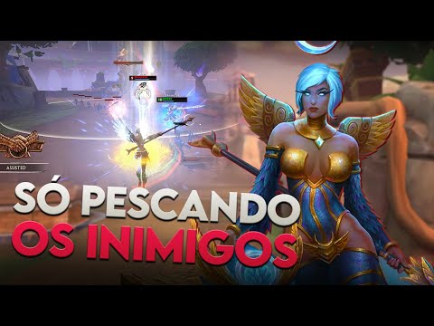 AWILIX JUNGLER, SÓ PESCANDO OS INIMIGOS - ⚡ Smite BR Ranked Conquista