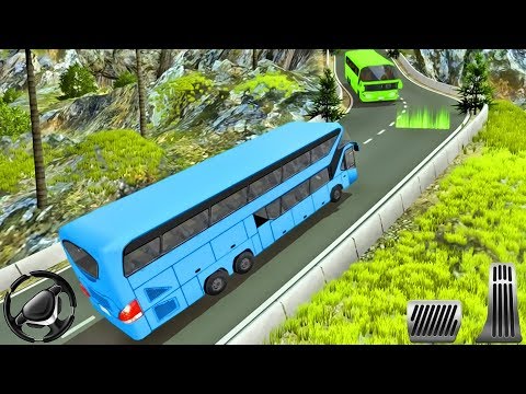 Mountain Bus Simulator 3D - Offroad Bus Driving | Android Gameplay