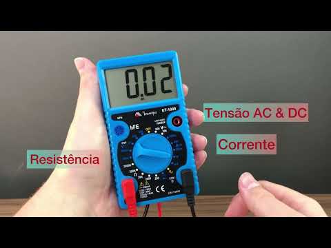 Multímetro Digital ET-1000 Minipa