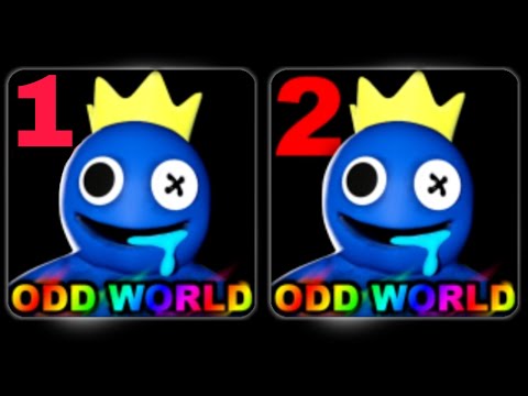 Rainbow friends chapter 1 and 2 full gameplay Roblox games