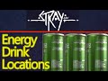 Stray energy drink can locations, all 4 energy drink speed 2k