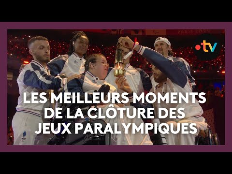 Cérémonie de clôture des Jeux Paralympiques : Les meilleurs moments !