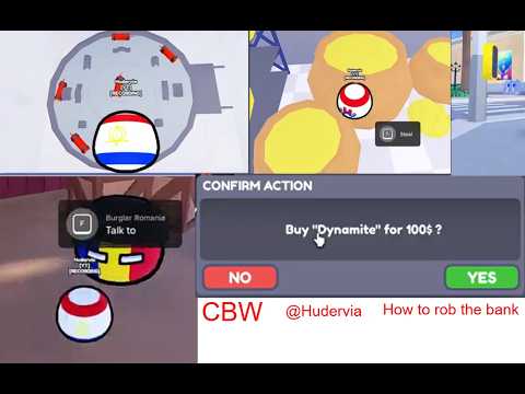 Robbing the Ballia Bank! #cbw #countryballworld #countryballs