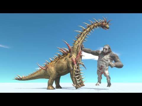 MUTATED BRACHIOSAURUS vs UNITS - Animal Revolt Battle Simulator