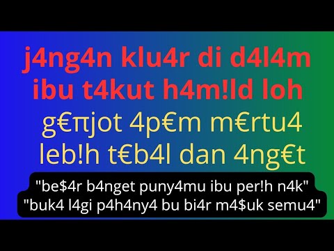 Genjot Ibu Mertua Sampe Baper #kisahnyata