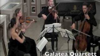 Galatea Quartet - Mendelssohn String Quartet in E minor op.44 no2, II. Presto agitato