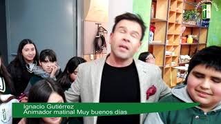 Taller de periodismo visita canal TVN