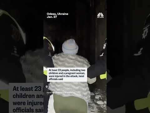 Russia launches massive overnight drone strike on Odesa