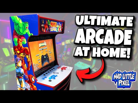 This Epic Custom Retro Arcade Cabinet Is BADASS!
